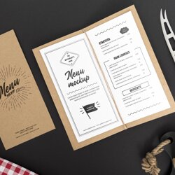 menu ristorazione